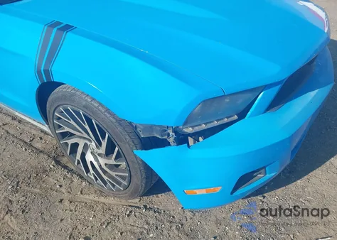 2010 Ford Mustang V6 из США, поврежденный, VIN 1ZVBP8AN2A5124060